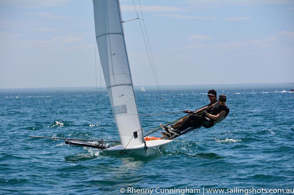 2015 ISail Whitsundays B14 Worlds Day  3 - 371 Rick Plain  & Alice Walker © Rhenny Cunningham